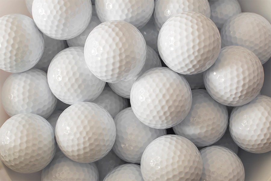 Prodej hraných golfových míčů
